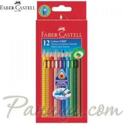 FABER CASTELL GRIP 12 цвята акварелни молива FABER CASTELL GRIP 12 цвята акварелни молива